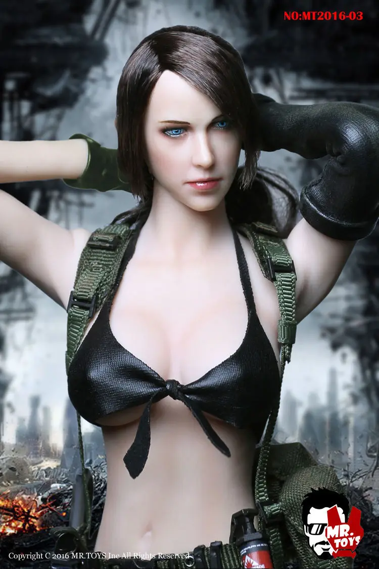 MR TOYS 1/6 металлическая Шестерня сплошная Тихая Сексуальная Женская снайперская