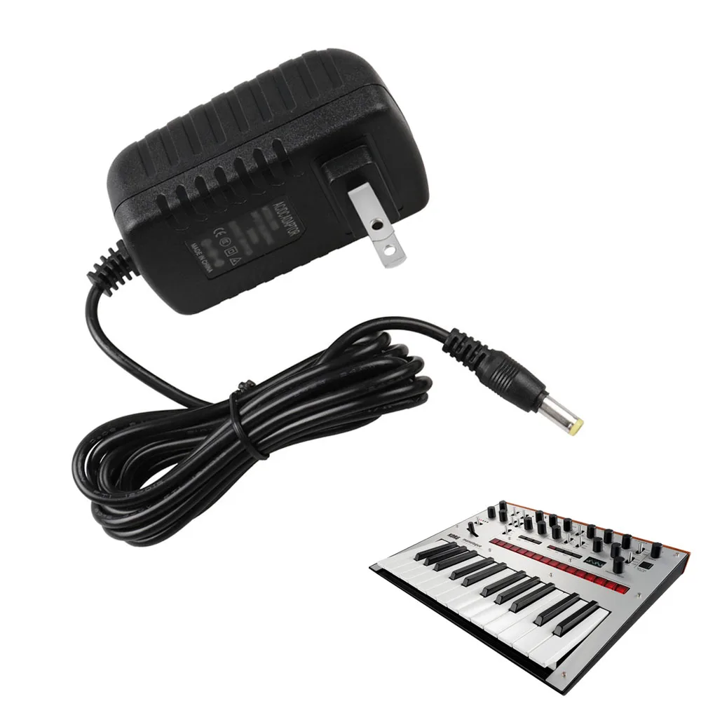 

9V Power Supply Adapter Monophonic Synthesizer Fit for Korg Monologue KA350 Volca Series Charger Musical Instrument Accessories