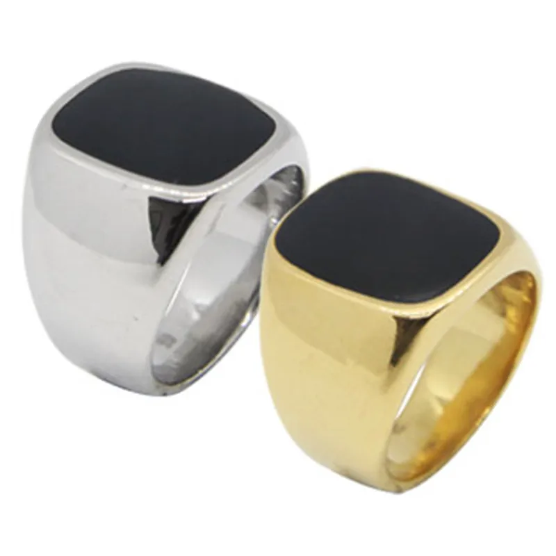 Поддержка Прямая поставка размер 7 13 кольцо из нержавеющей стали 316L модное