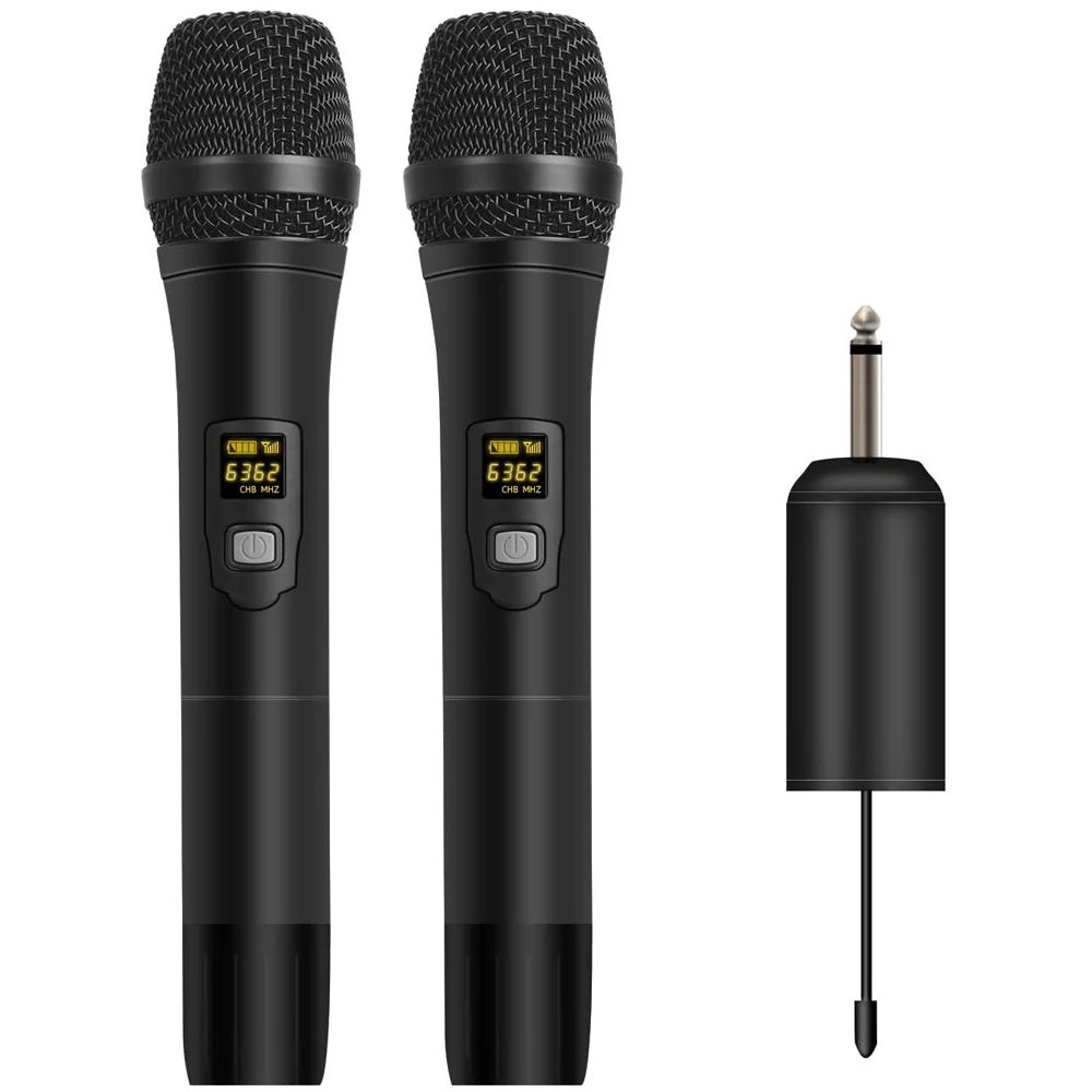 Depusheng W1/W2 УВЧ ручной динамический микрофон Портативный приемник Беспроводной