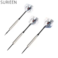 3 pcs 22g steel needle tip darts steel point dart set 2ba screw thread aluminium shafts barrel standard shape dart flights