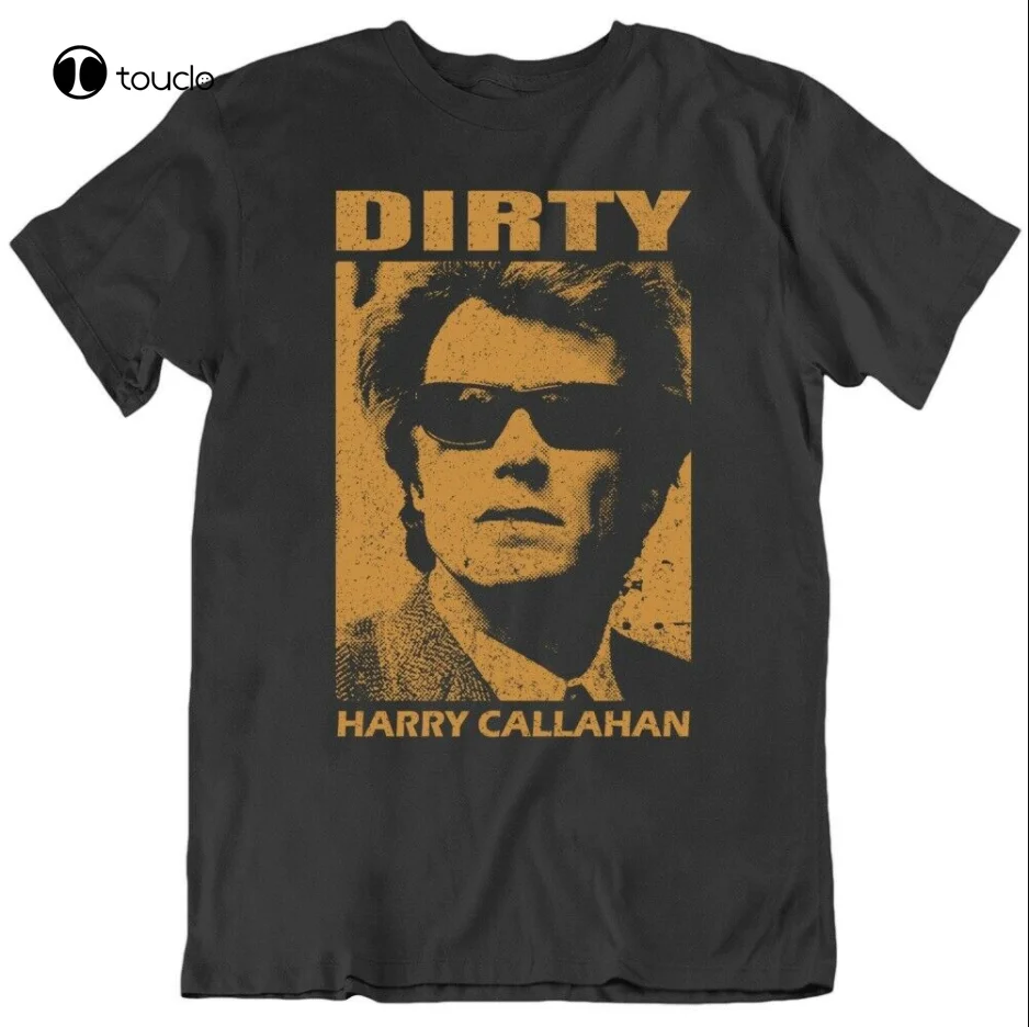 Dirty Harry Callahan Clint Eastwood T-Shirt Vintage Gift For Men Women Funny Tee Tee Shirt