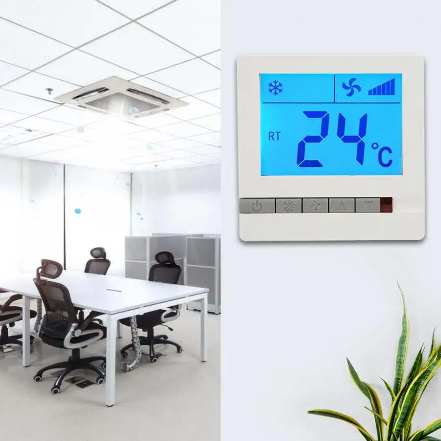 Termometro lcd цифровой термостат задержки защита компрессора блок змеевика