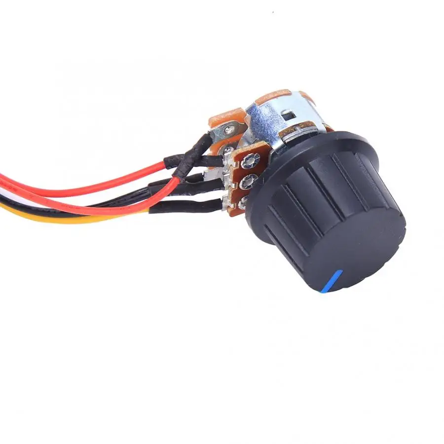 ШИМ регулятор двигателя 10-50 в DC контроллер управления двигателем для постоянного