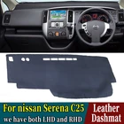 Для Nissan сирена C25 2005 2006 2007 2010 годов, задняя панель приборной панели, коврик для приборной панели, Стайлинг автомобиля RHD