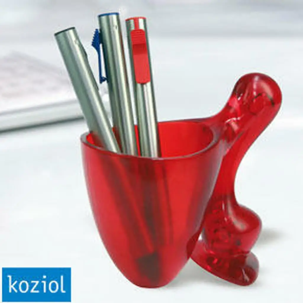 

KOZIOL 5508-536 Pelican Pencil Case Red