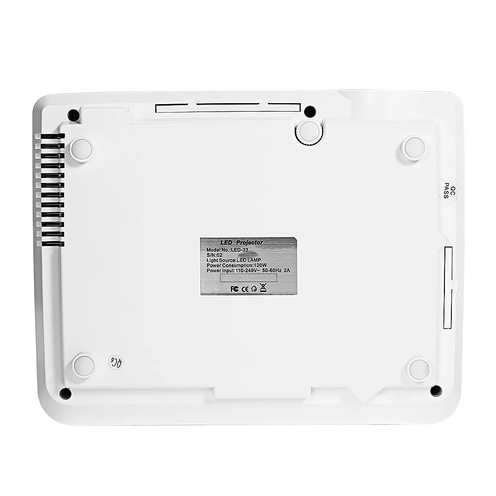 Светодиодный проектор Real tv 3302/3302W на Android HDMI VGA домашний кинотеатр с Wi Fi Bluetooth| |