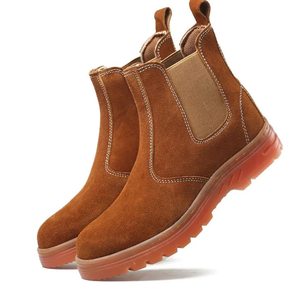 Рабочие ботинки для электросварки настоящая безопасность анти прокол