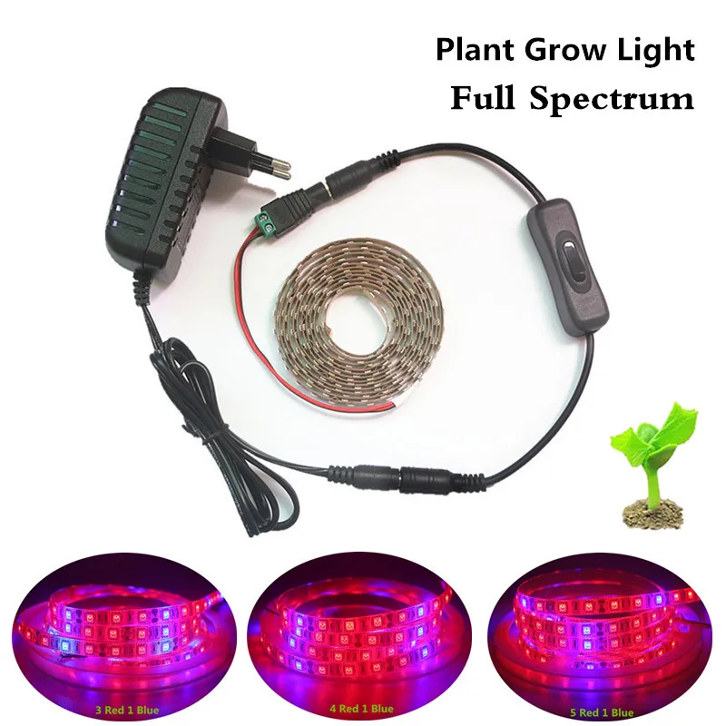 Освещение для выращивания растений водостойкое полный спектр Светодиодная
