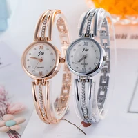 women fashion stainless steel band analog quartz round wrist watch watches wristwatch lady bracelet luxury watch casual relogio