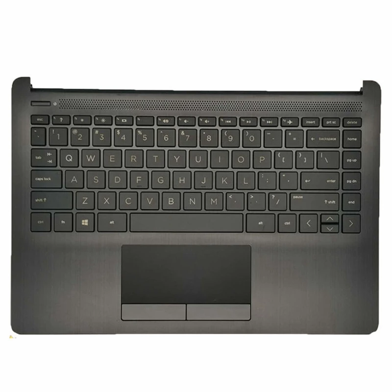 Новинка для HP 14-CF 14-DF 14-DK Palmrest W/клавиатура и Touc hp ad L24818-001 | Компьютеры офис