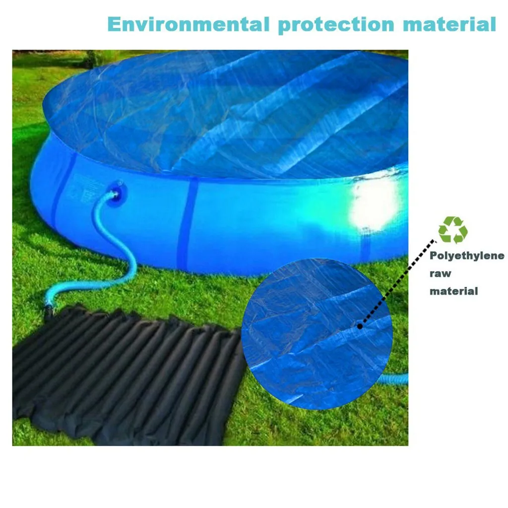 

Rectangle Swimming Pool Cover for Garden Outdoor Paddling Family Pools Waterproof pool covers 200cmx200cm/78.74''x78.74'' #45