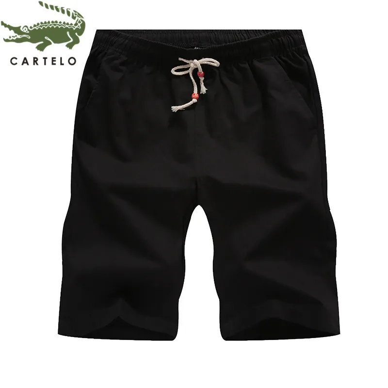 Шорты CARTELO мужские прямые модные дышащие удобные повседневные однотонные летняя