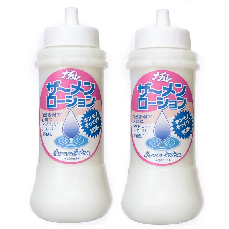 Японская имитация смазка для спермы 400 мл секса Анальная вагинальный оральный