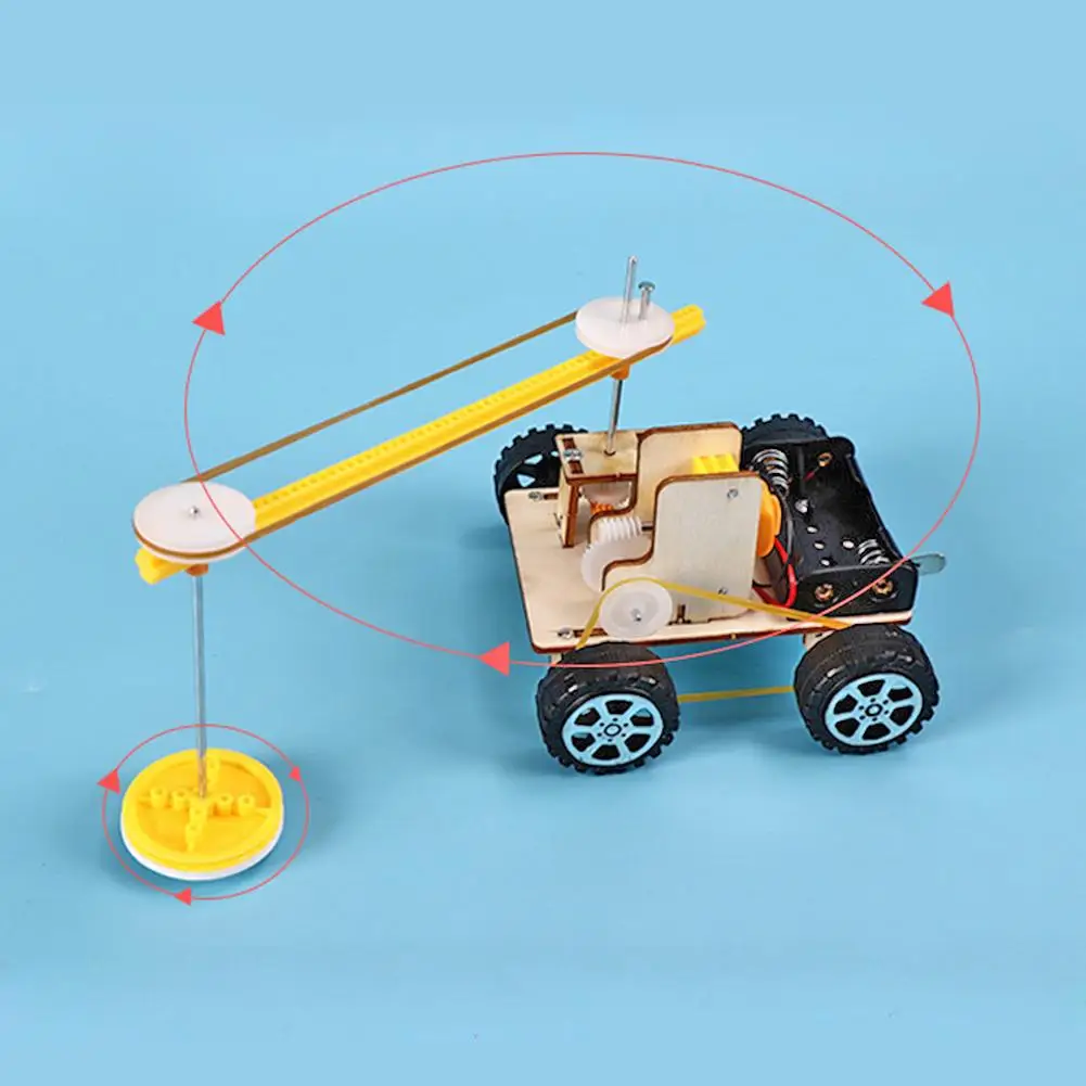 DIY Smart Sweeper Robot Floor Mop Toys Energy Saving Good Material Flexibility Children Educational Science Assemble Kit | Игрушки и