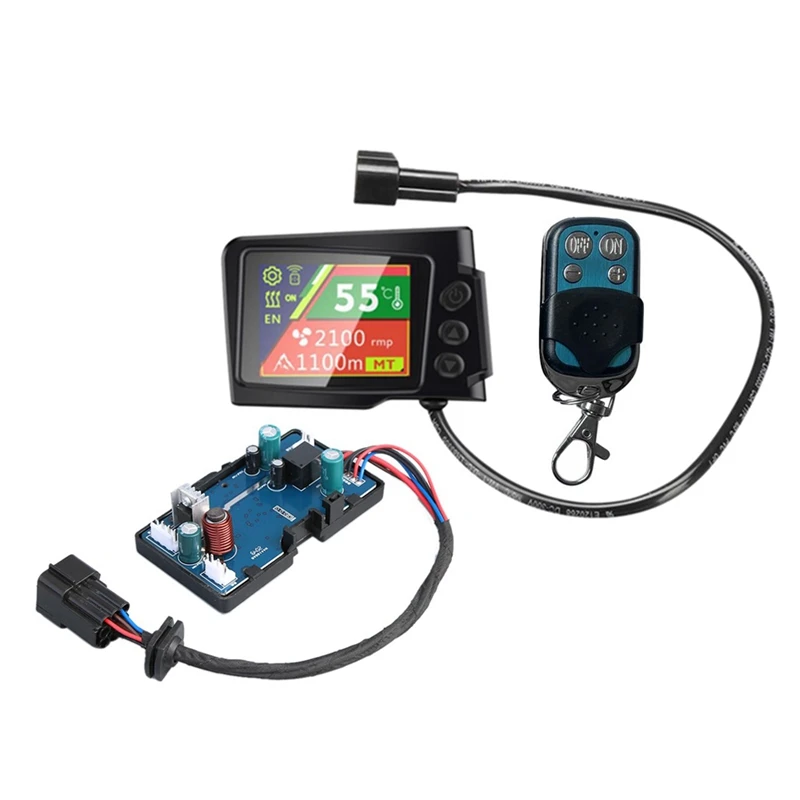 12V/24V Air Heater LCD Monitor Switch&ampRemote Control&ampControl Board Motherboard for Truck Parking Accessories | Автомобили и