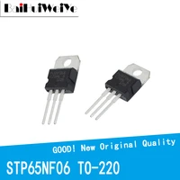 10pcslot stp65nf06 p65nf06 65a 60v 65n06 65nf06 to 220 to220 transistor mosfet new original good quality chipset