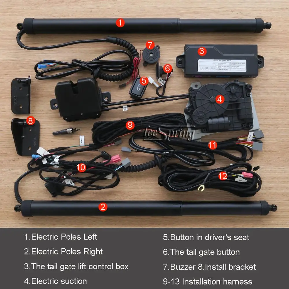 Автомобильный Электрический задний подъемник специально для VW Volkswagen T ROC 2018 легко