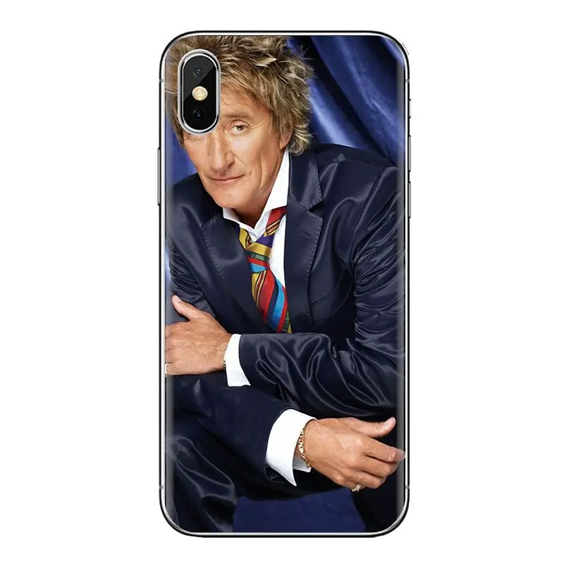 TPU Shell Cover For Huawei P Smart Y6 P8 P9 P10 Plus Nova P20 Lite Pro Mini 2017 SLA-L02 SLA-L22 2i Rod Stewart Brit Rock Singer |