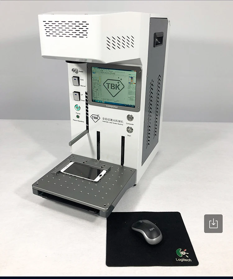 Встроенный компьютер LY TBK 958A Pro с автофокусом ЖК-дисплей волоконный лазер