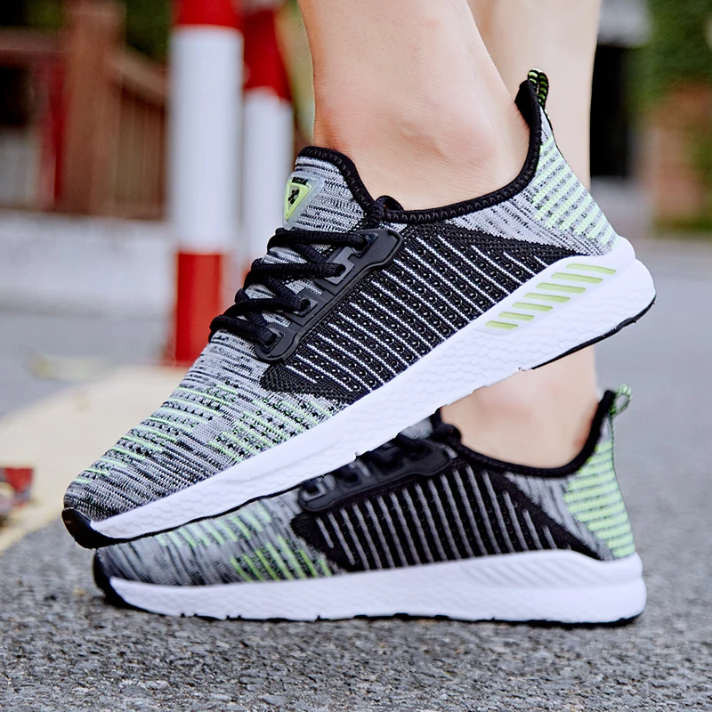

2020 Air Mesh Running Shoes Men Sneakers Outdoor Breathable Comfortable Women Sports Shoes sneakers comfort unisex laufschuhe