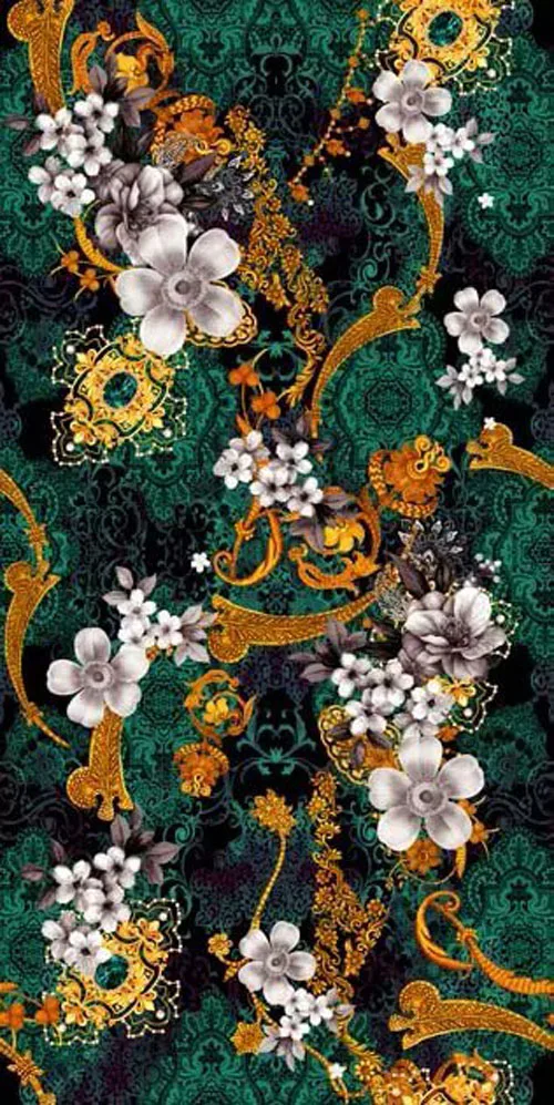 

Autumn 20momme 95% Silk 5% Spandex Brand Charmeuse Fabric Women Diy Sewing Free Printed New Fashion Cloth Scarves Porcelain