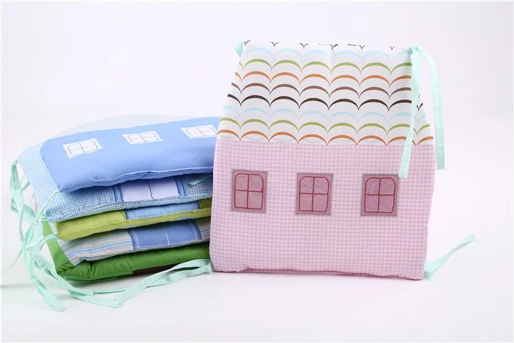 Бортики в кроватку Детские мягкие бортики для кровати кроватки по бокам Младенцы