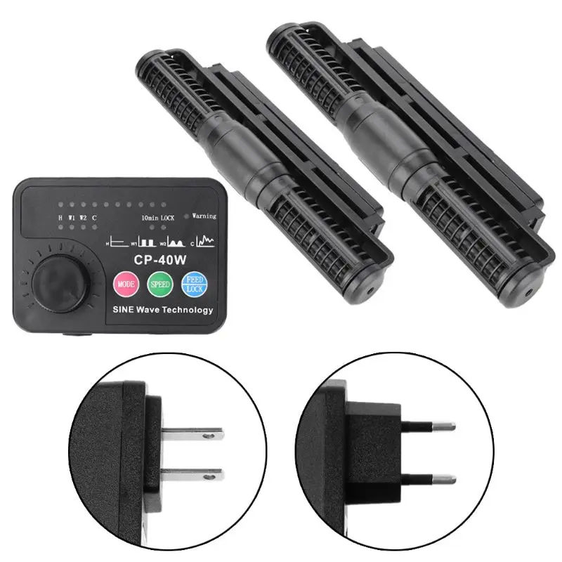 

Fish Tank Cross Flow Wave Maker 15W/25W Surfing Pump Silent Circulation Home Pet