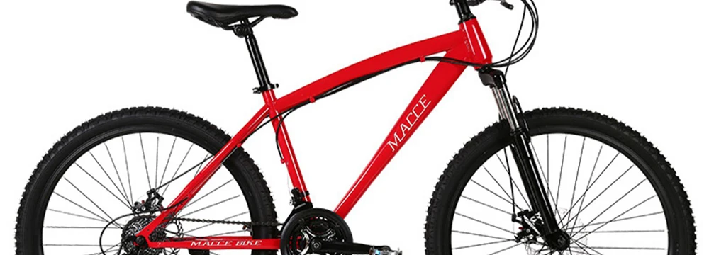 Горный велосипед MTB 21/24/27 Скорость двойной дисковый тормоз 26 дюймов и студенток одного колеса переменной Скорость велосипеда
