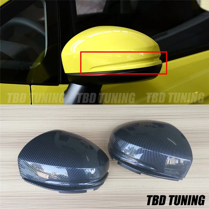 Зеркальный чехол из углеродного волокна для Honda Fit Jazz City 2008 2015 2016 2017 2018 2019 запасное