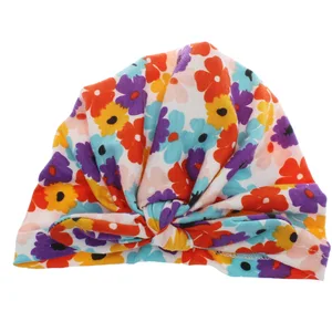 Милые заячьи ушки Кепки с мультяшными принтами кроше, Череп шапки-бини шапка тюрбан для младенцев новорожденных Подставки для фотографий для маленьких девочек Подарки