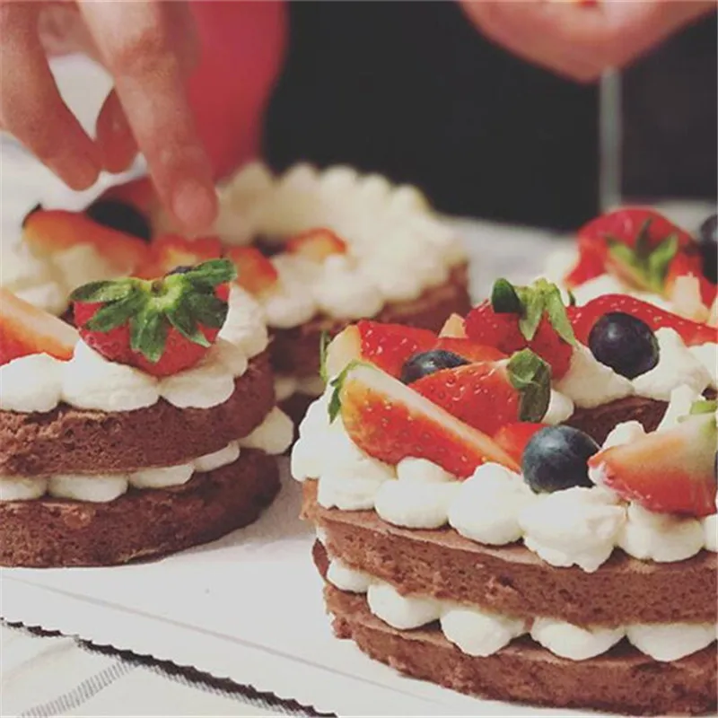 3 шт. формы для тортов пластиковые в форме сердца форма украшения торта