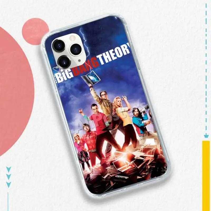 

Bazinga The Big Bang Theory Phone Case for iPhone 11 12 pro XS MAX 8 7 6 6S Plus X 5S SE 2020 XR
