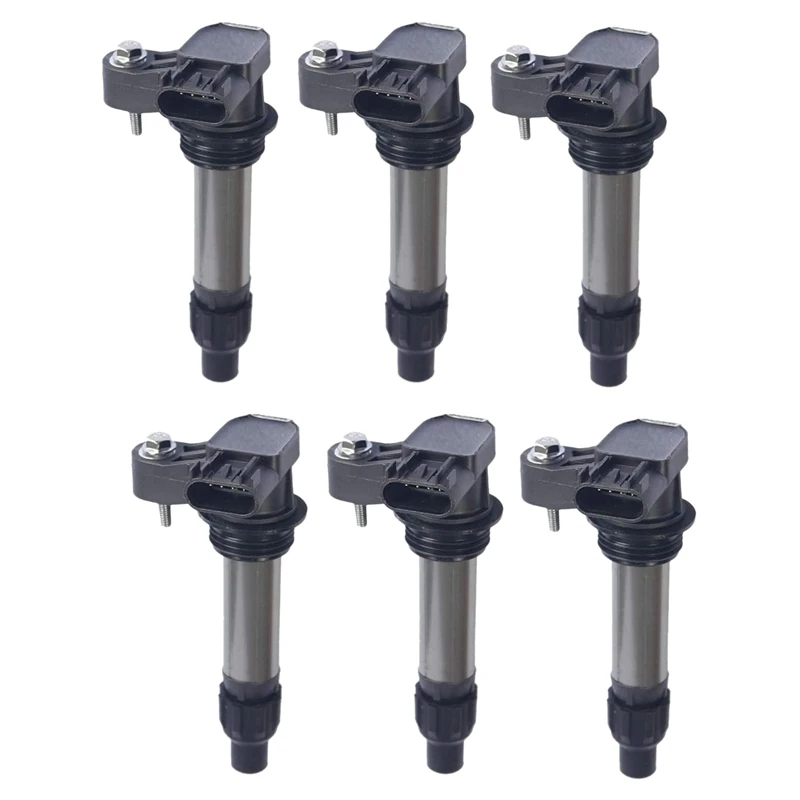 

6Pcs Automotive Ignition Coil for Buick Cadillac ATS CTS Chevrolet GMC 3.6L UF569 Part Number:12590990 12632479