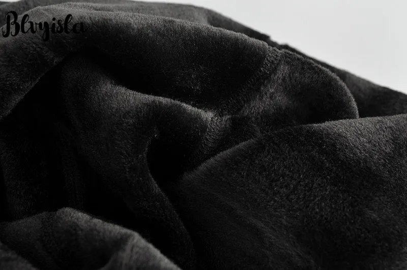 

Blvyisla 5XL Plus Velvet Thickening Leggings Cotton Women Oversize Fleece Warm Stretchy Bottoming Leggings