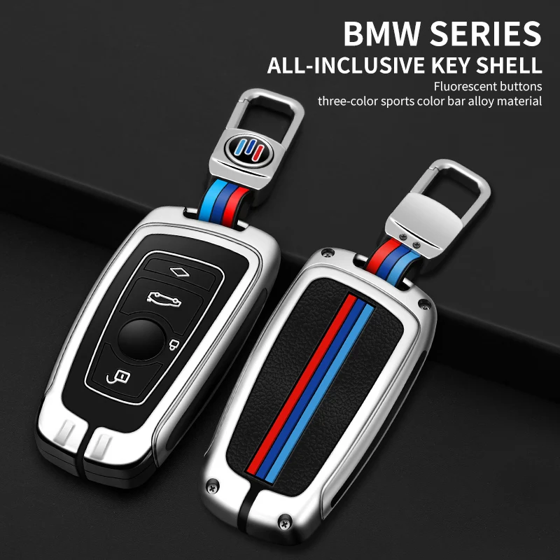

Car Key Case Cover Key Bag For Bmw F20 F30 G20 f31 F34 F10 G30 F11 X3 F25 X4 I3 M3 M4 1 3 5 Series Accessories Car-Styling