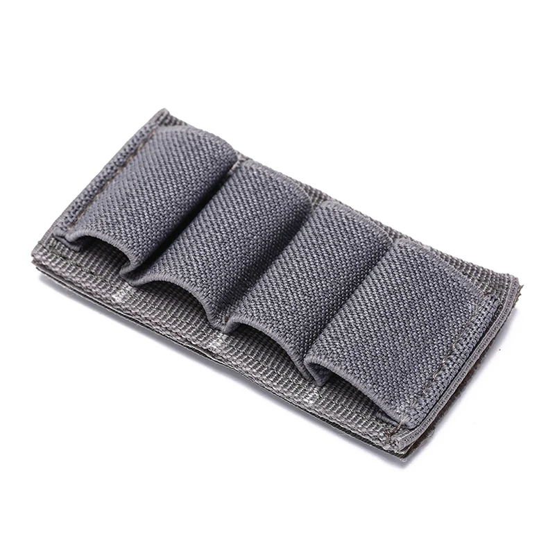 nylon military magazine molle pouch hunting pouch hunting stick shotgun shell ammo carry holder 4 shells reload strip free global shipping