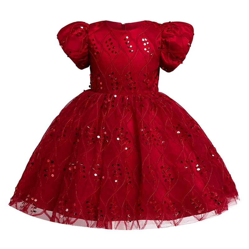 Детское Кружевное платье-пачка для девочек элегантное платье принцессы на день - Фото №1