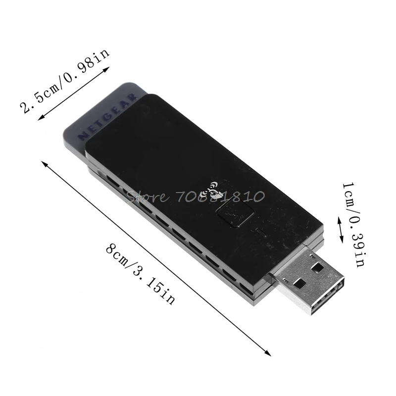 Беспроводной usb адаптер N300 Wi Fi сетевой 300 м для Netgear WNA3100|Сетевые карты| |