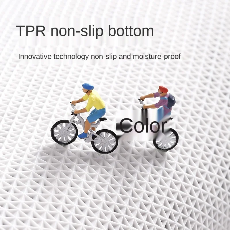 

Super Thick Fluff Fiber Bath Mats Comfortable and Soft Bathroom Carpet Non-slip Absorbent Rug Foot Mat Shower Room Doormat