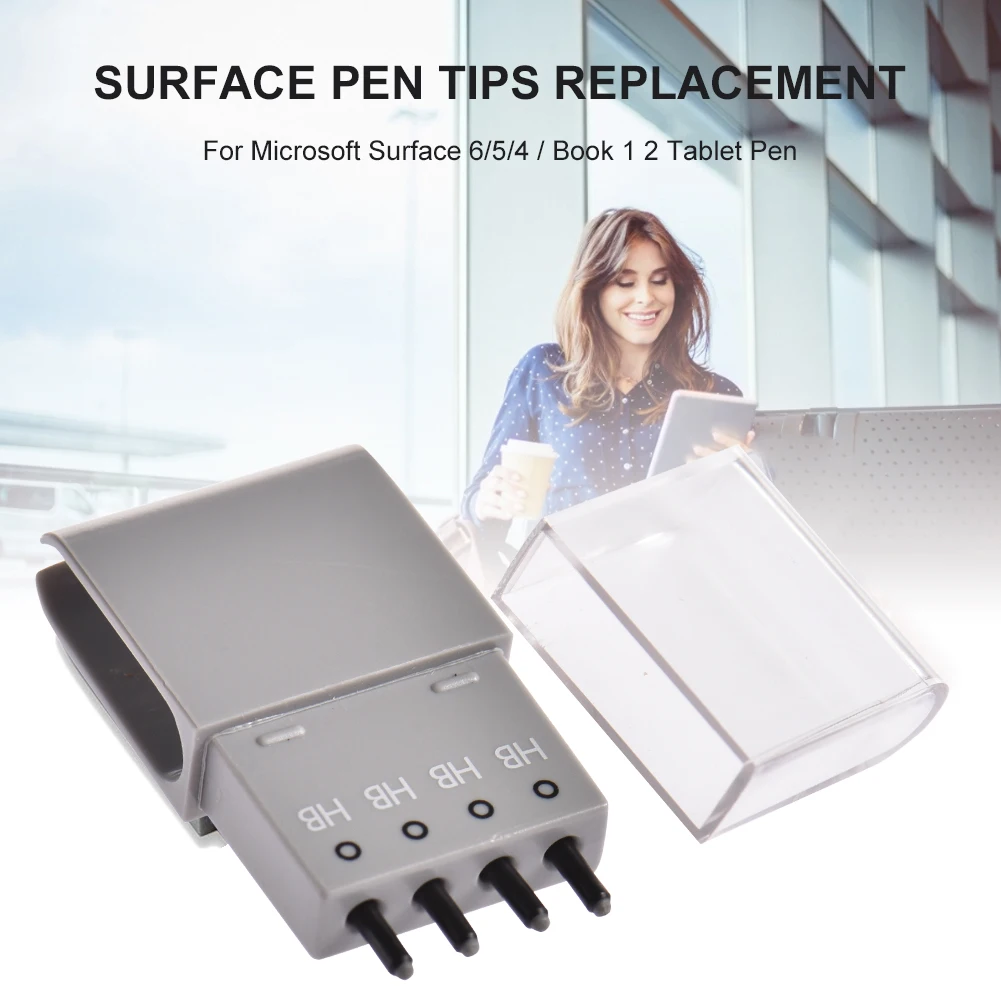 Набор высококачественных сенсорных ручек для Microsoft Surface Pro 6/5/4 / Book 1 2 4 шт. сменные