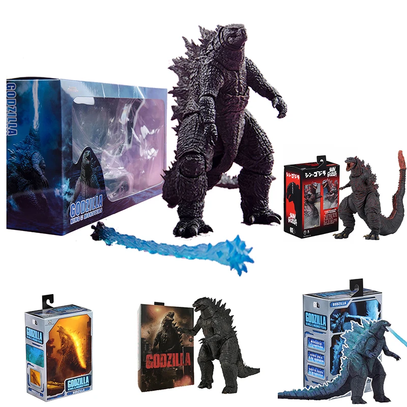 

2020 King Kong VS GodAzillas 2 King of Monsters 2019 ручная работа shm модель куклы Подвижная кукла игрушка компьютерный стол автомобиль украшение
