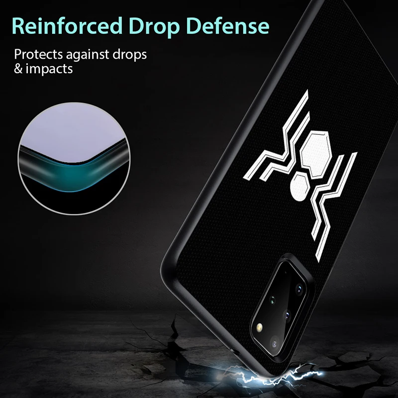 

Marvel Avengers Infinity Gauntlet Logo for Samsung Galaxy S21 S20 FE Ultra Lite S10 5G S10E S9 S8 Plus Black Soft Phone Case