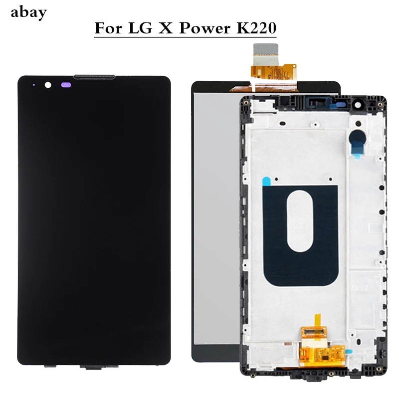 5 3 дюйма Новый ЖК дисплей для LG X Power K220DS K220 кодирующий преобразователь сенсорного