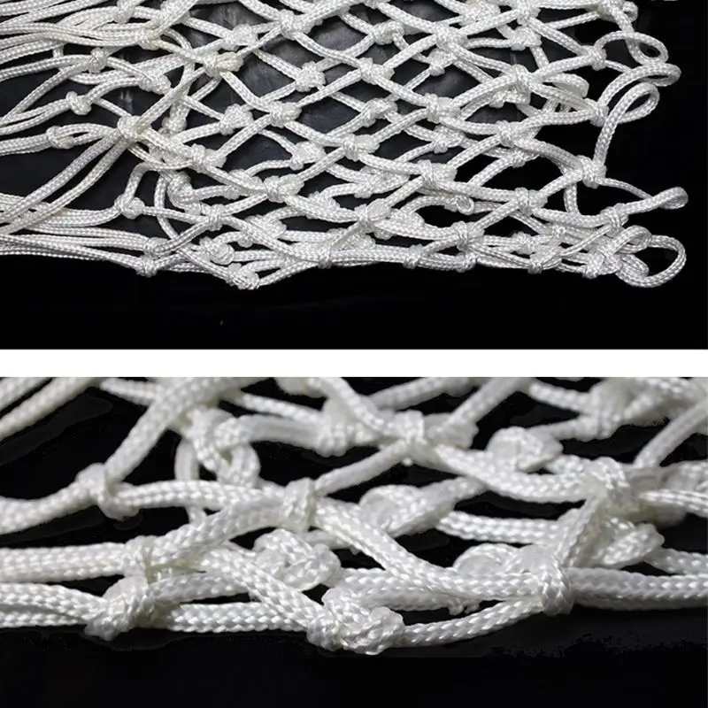 

2 Pcs Anti-whip Heavy Duty Replacement Basketball Net Professional All-Weather Design Indoor or Outdoor Thick Quality Easy Insta
