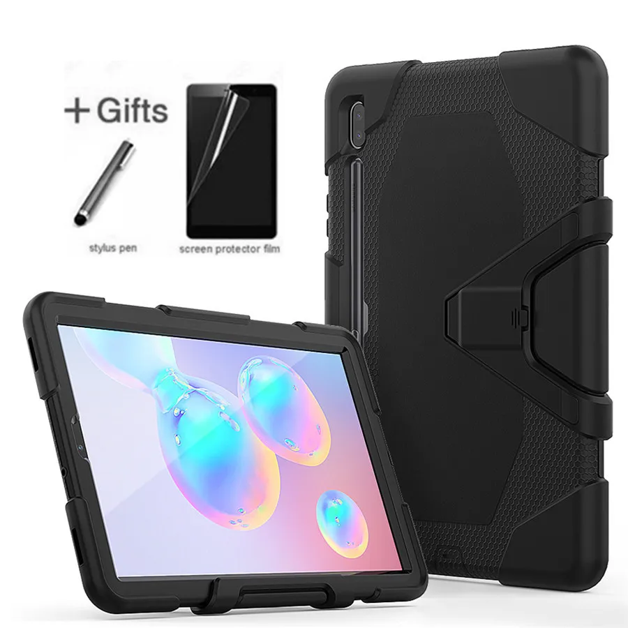 Чехол для Samsung Galaxy Tab S6 10 5 2019 противоударный жесткий чехол подставка прочный