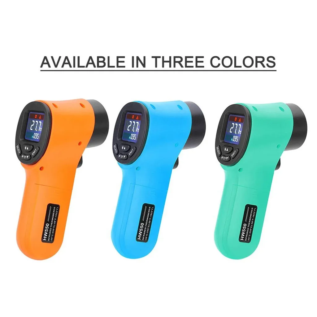 Portable Non-contact Infrared Thermometer Digital -50~550° C Children Display Sensor Temperature Tool |