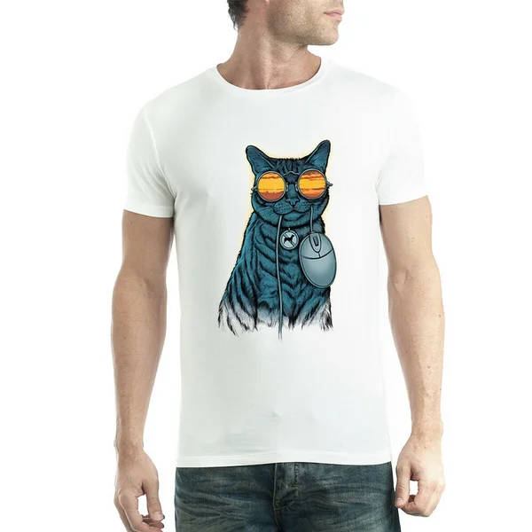 

Cat Mouse No Dogs Mens T-shirt XS-5XL