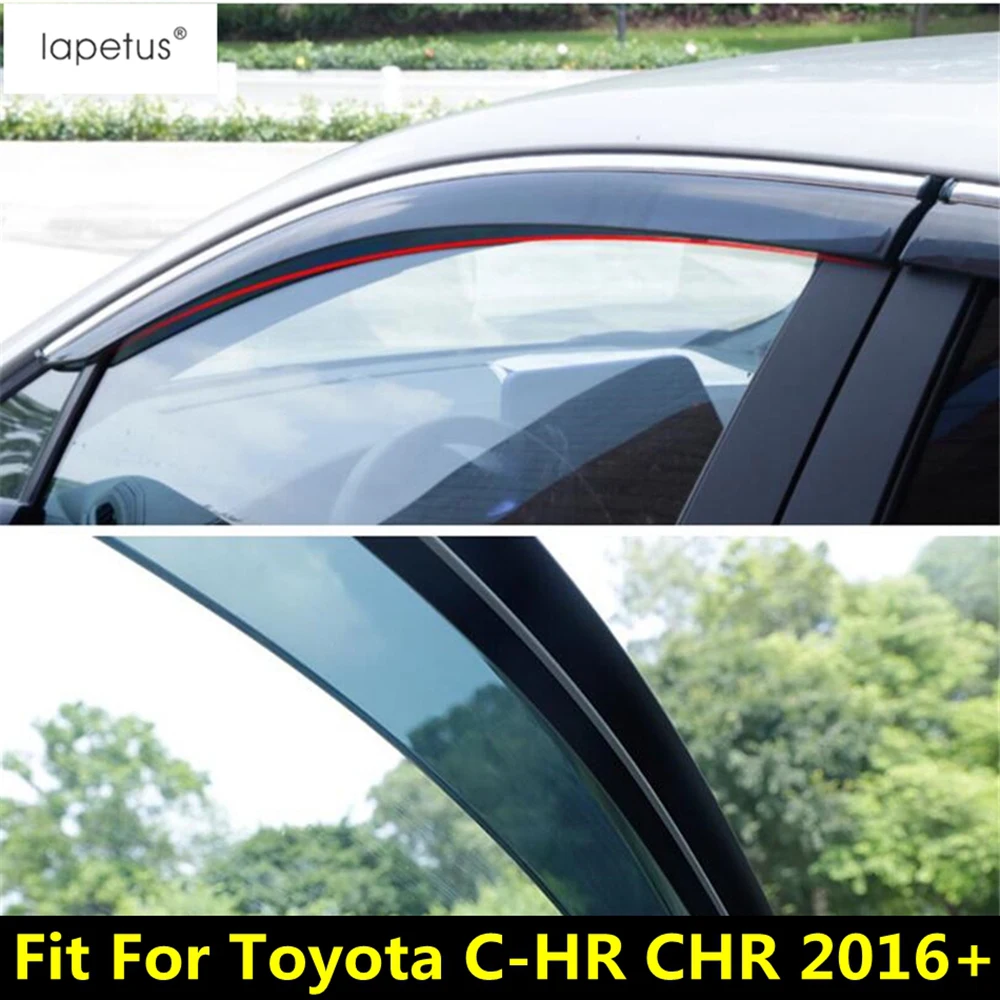 

Window Visor For Toyota C-HR CHR 2016 - 2021 Car Light Weathershield Wind Sun Rain Guards Deflector Cover Decoration Accessories