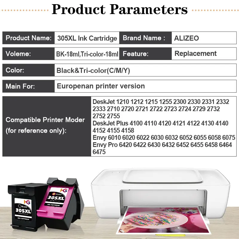 Картридж для принтера HP DeskJet 305 2700 2710 2720 2721 2722 2723 4110 4120 | Компьютеры и офис